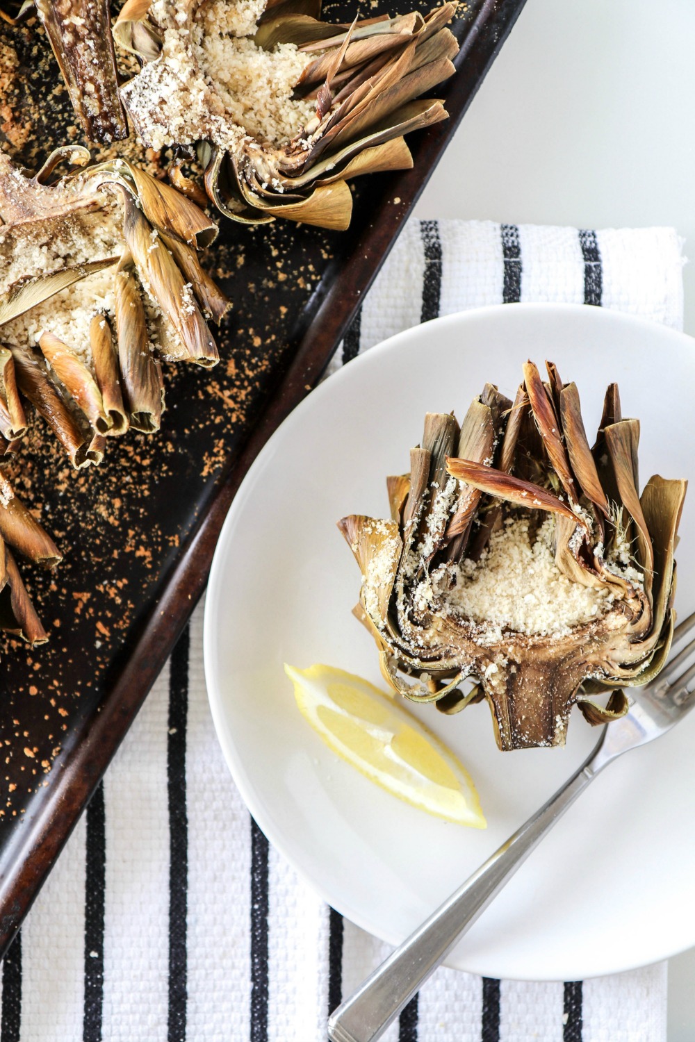 Roasted & Stuffed Artichokes