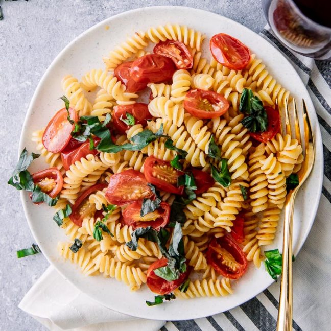 Vegan Fusilli Pasta Salad | Fresh, Easy & Perfect for Leftovers