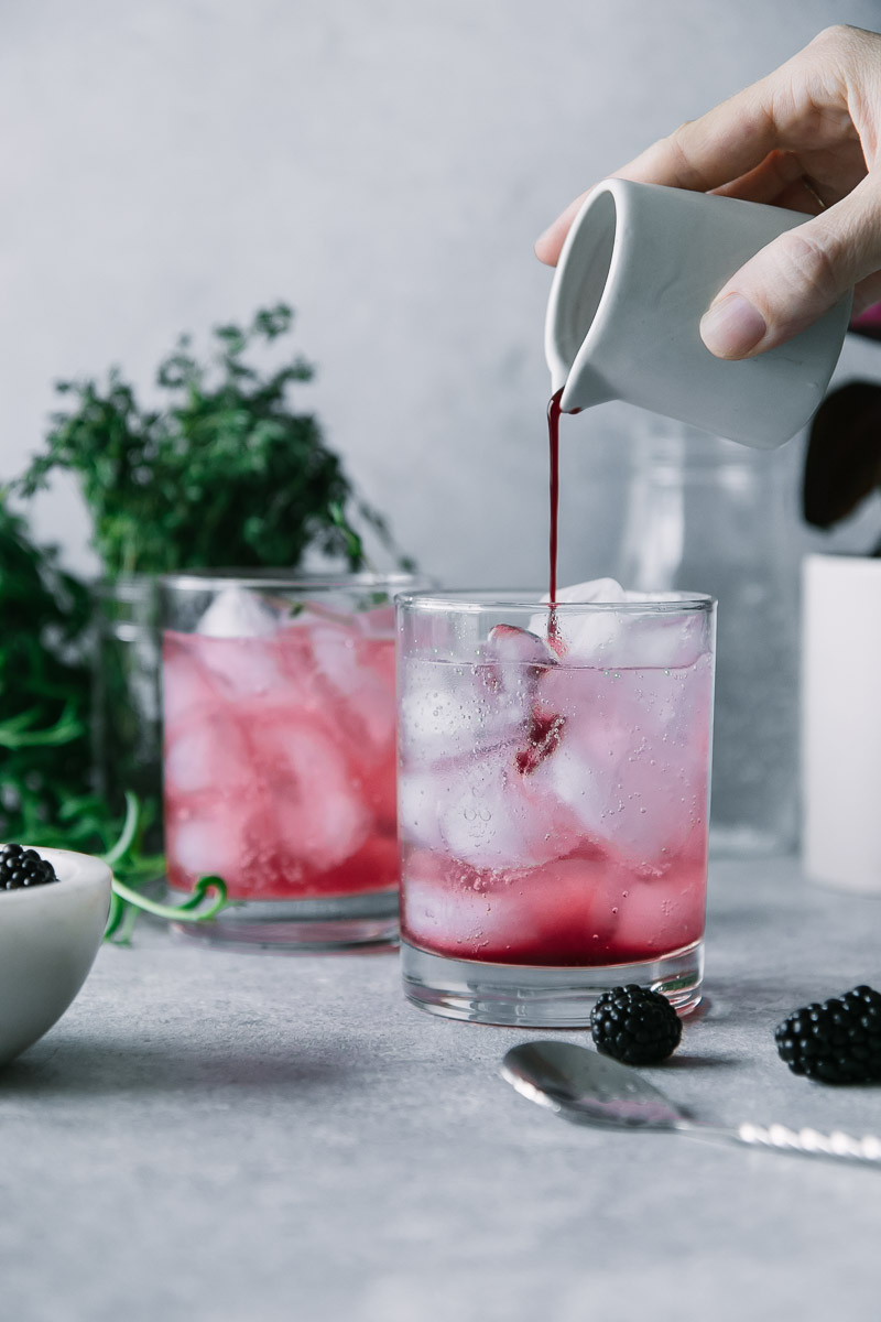 Blackberry Thyme Spritzer