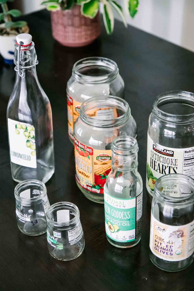 How to Easily Remove Labels From Glass Jars with Natural Ingredients