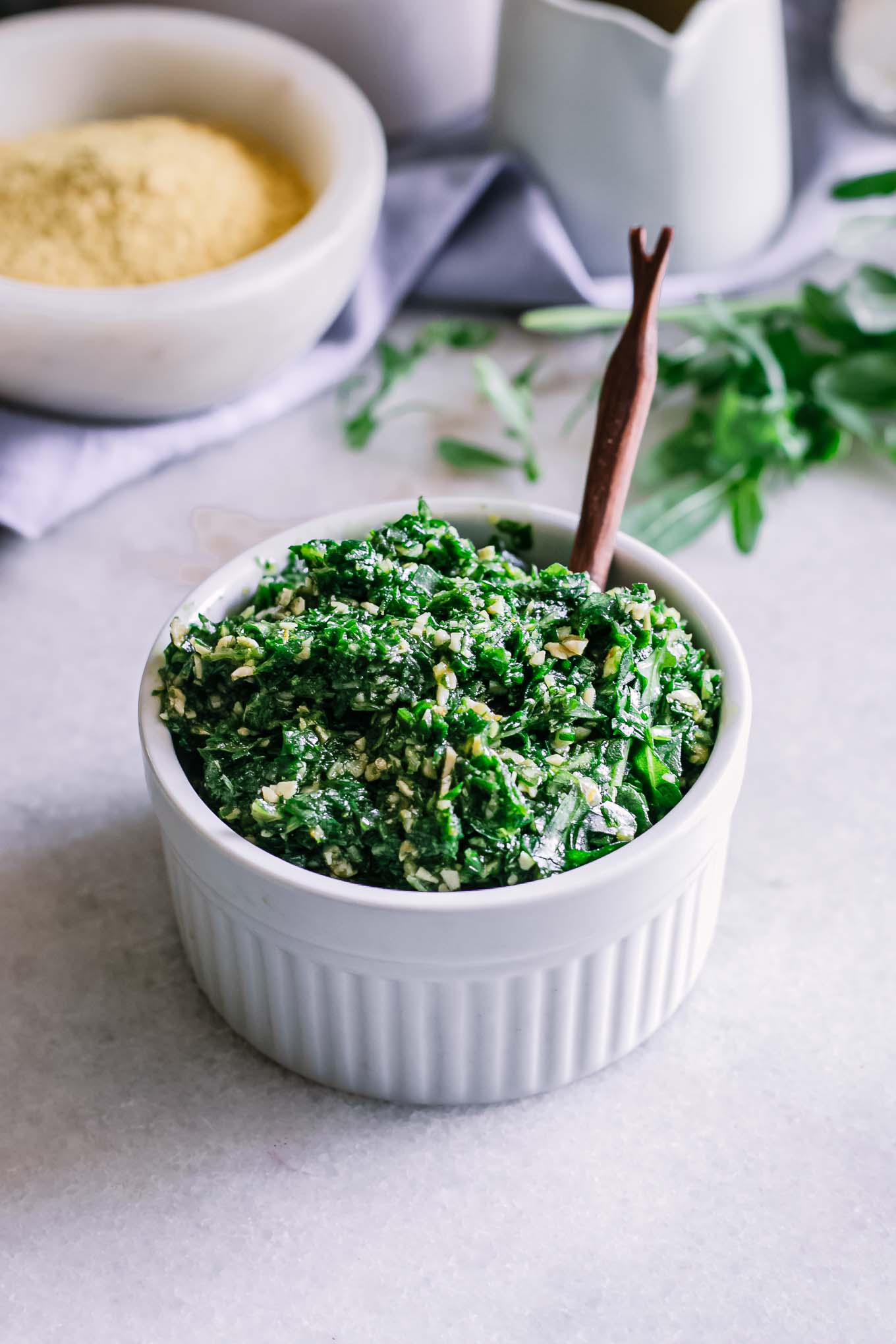 Vegan Arugula Pesto