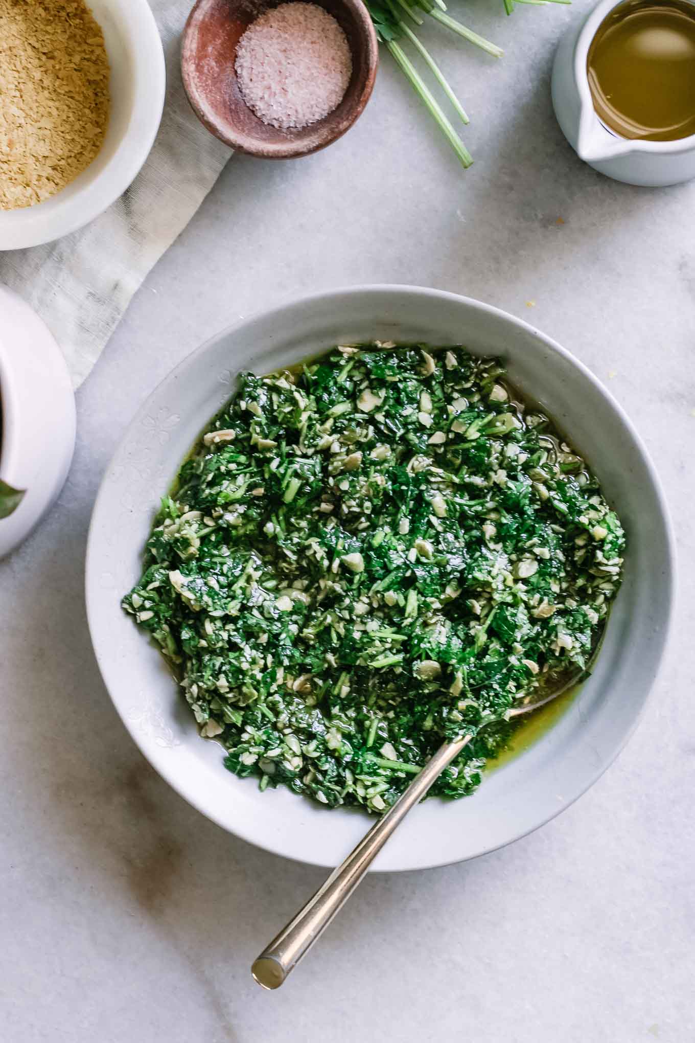 Vegan Parsley Pesto ⋆ 5Minute PlantBased Parsley Pesto Sauce!