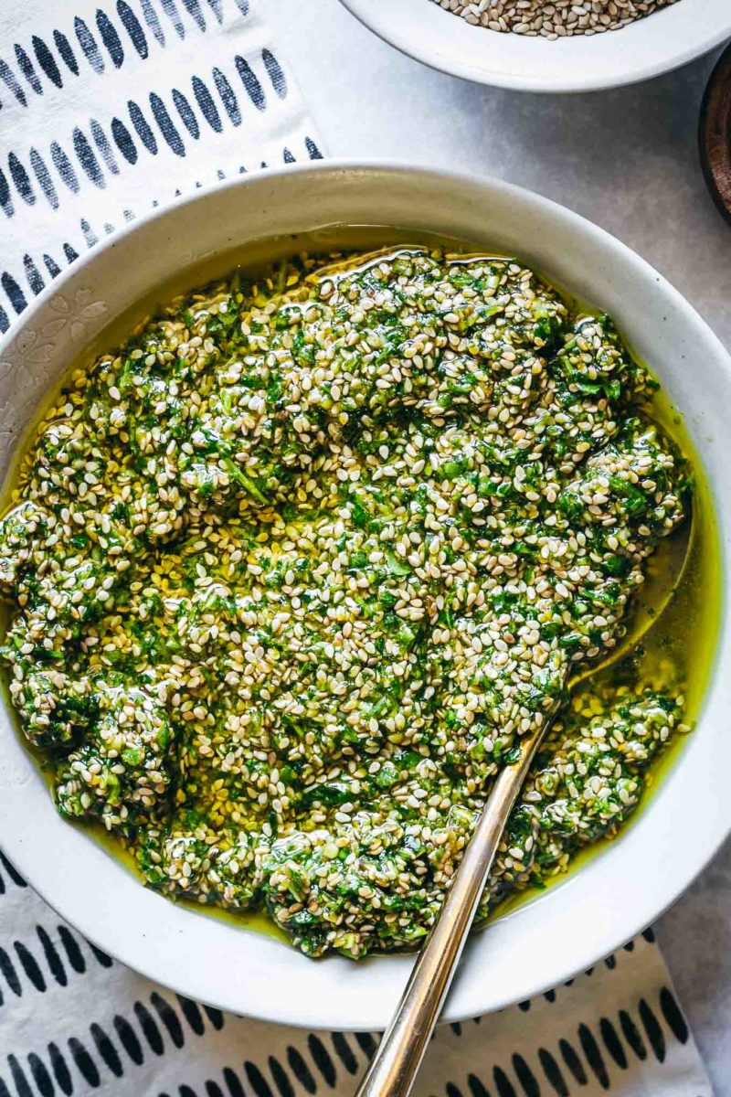 Sesame Seed Pesto