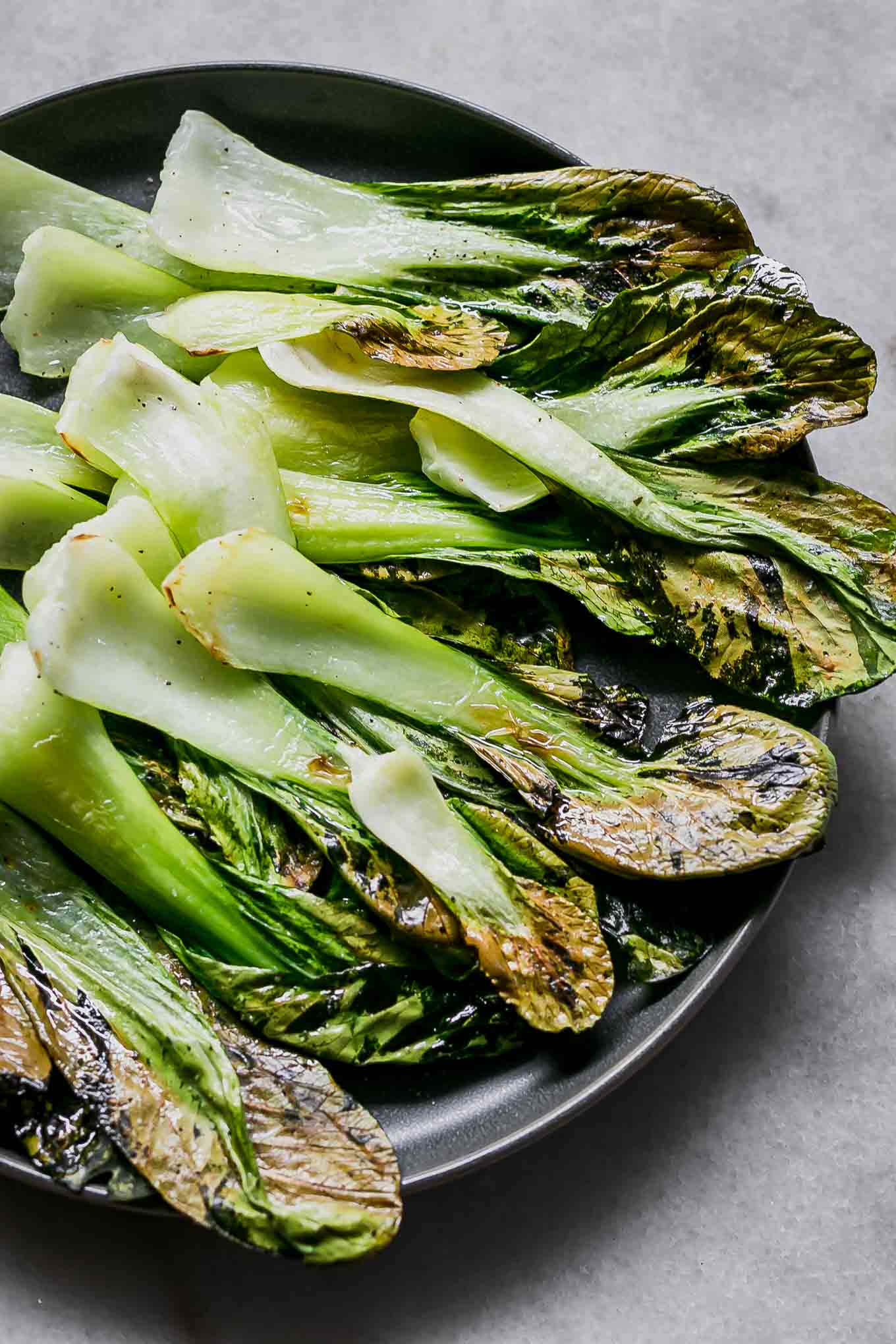 Crispy Baked Bok Choy Chips