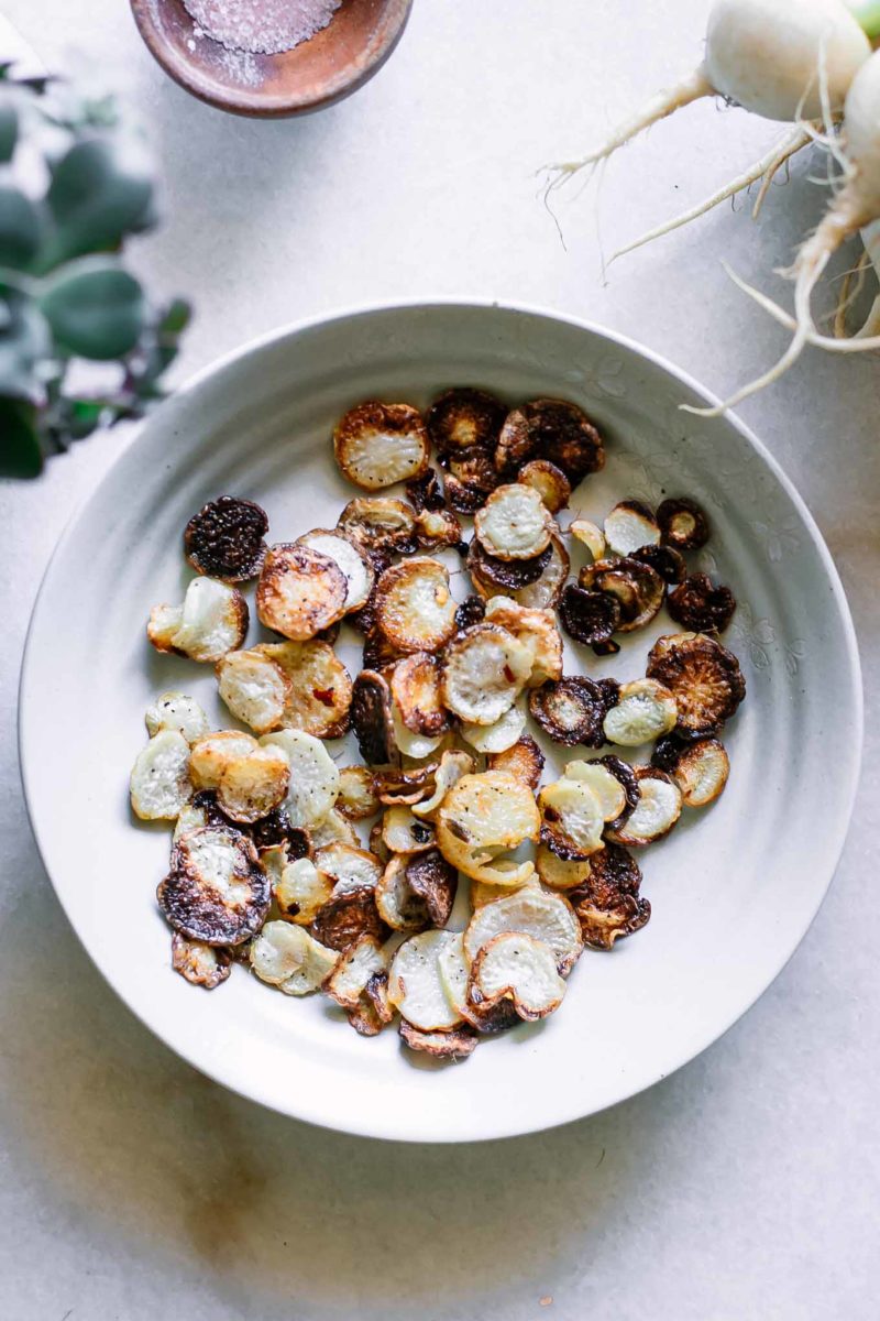 Roasted Turnip Chips