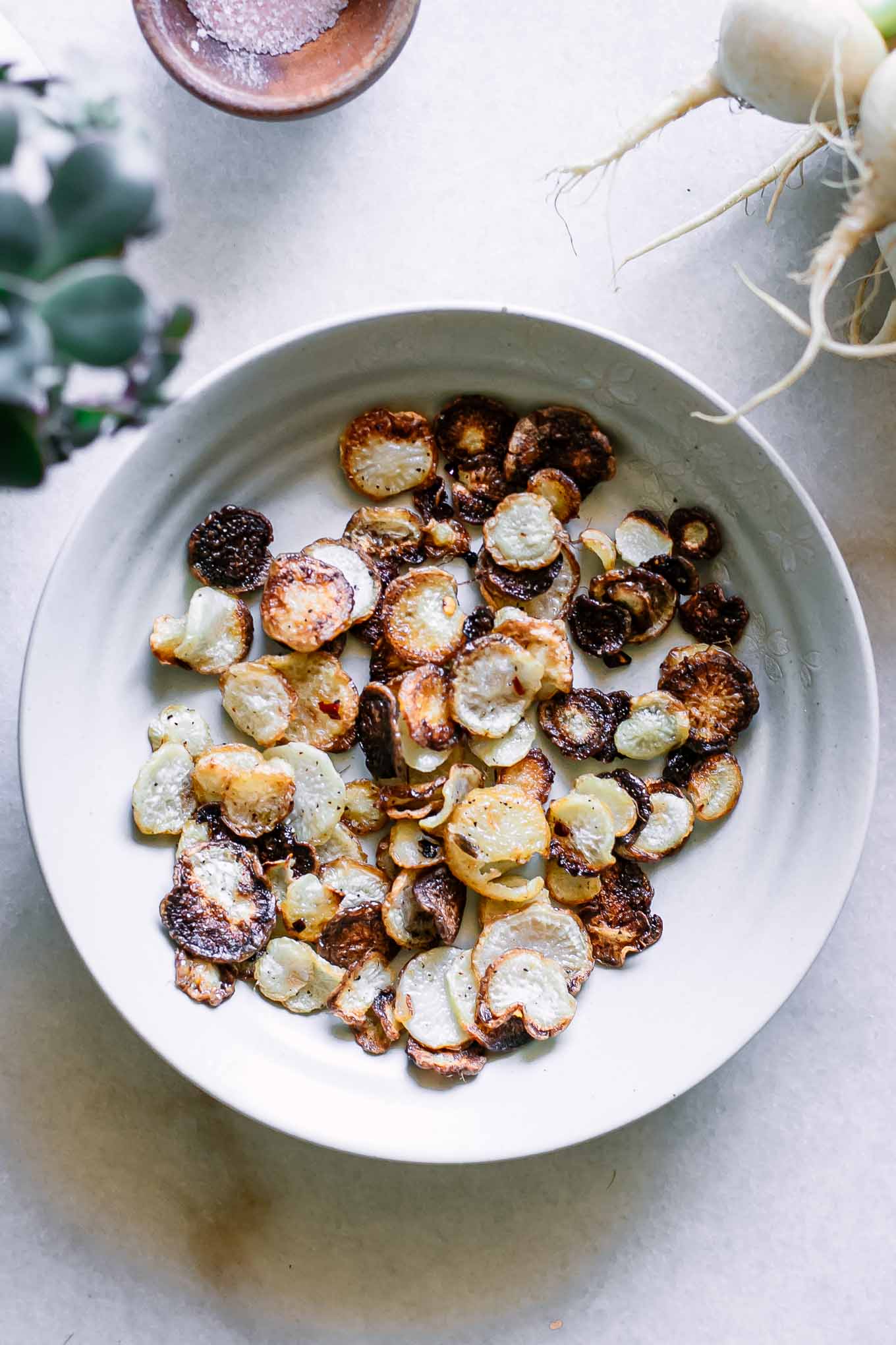 Roasted Turnip Chips