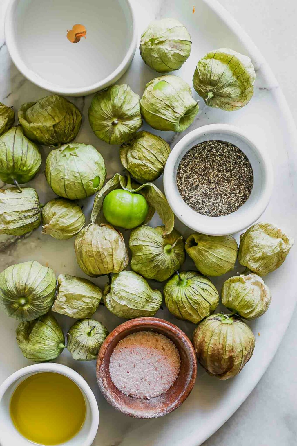 Quick Pickled Tomatillos ⋆ Easy Refrigerator Pickled Tomatillos!