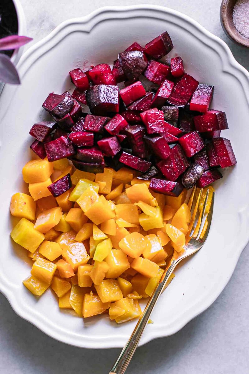 Roasted Butternut Squash and Beets