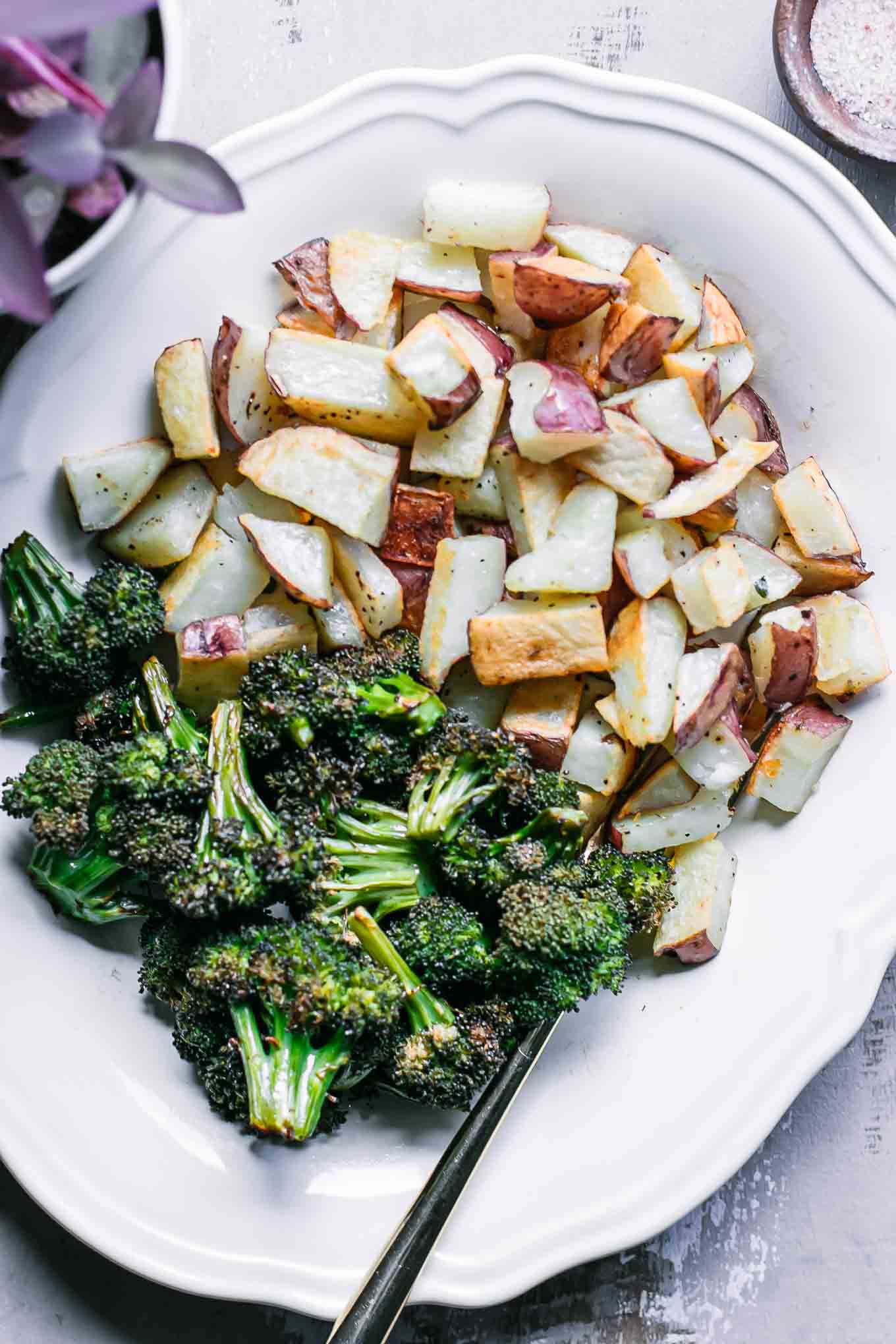 Roasted Broccoli and Potatoes