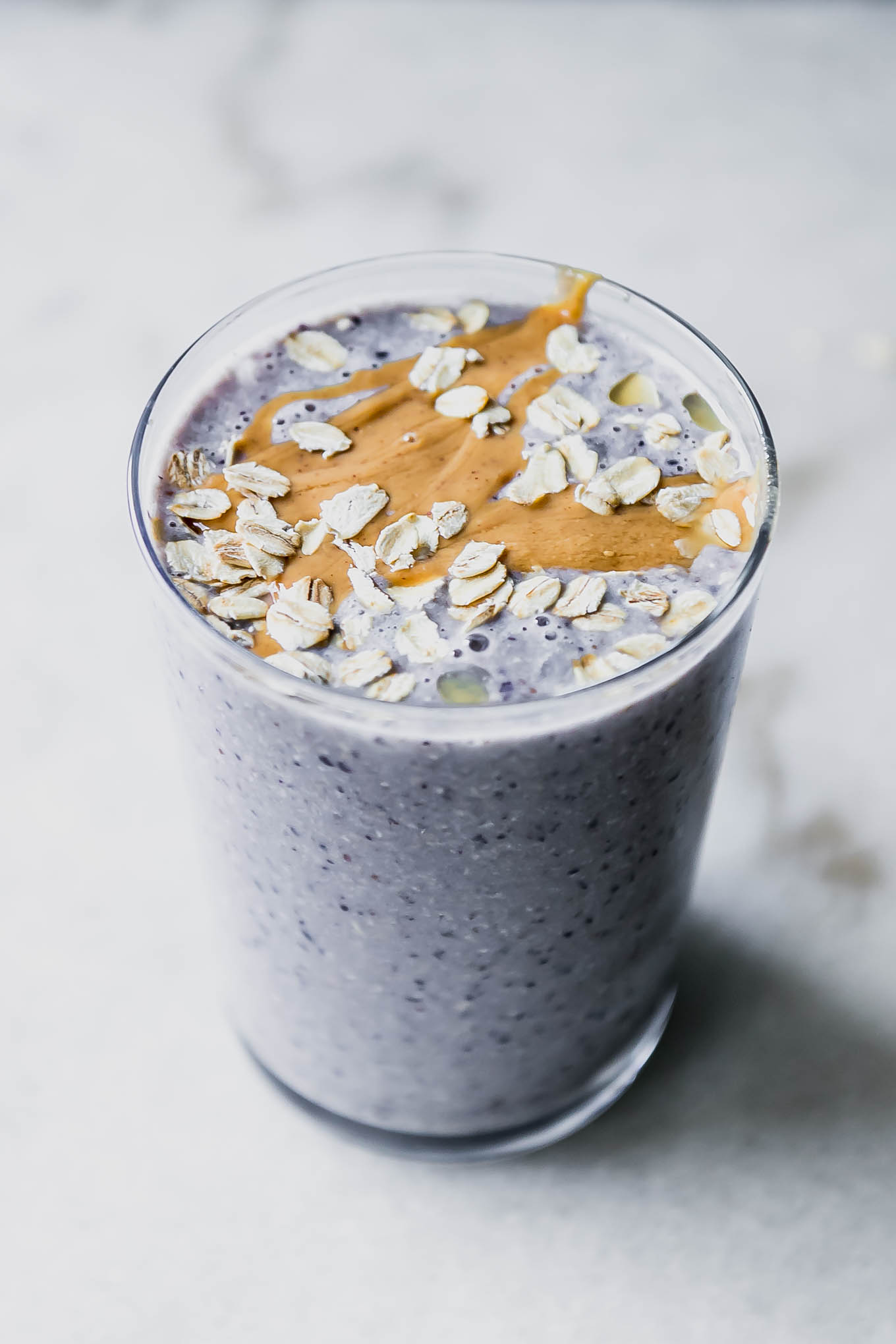 Blueberry Oatmeal Smoothie