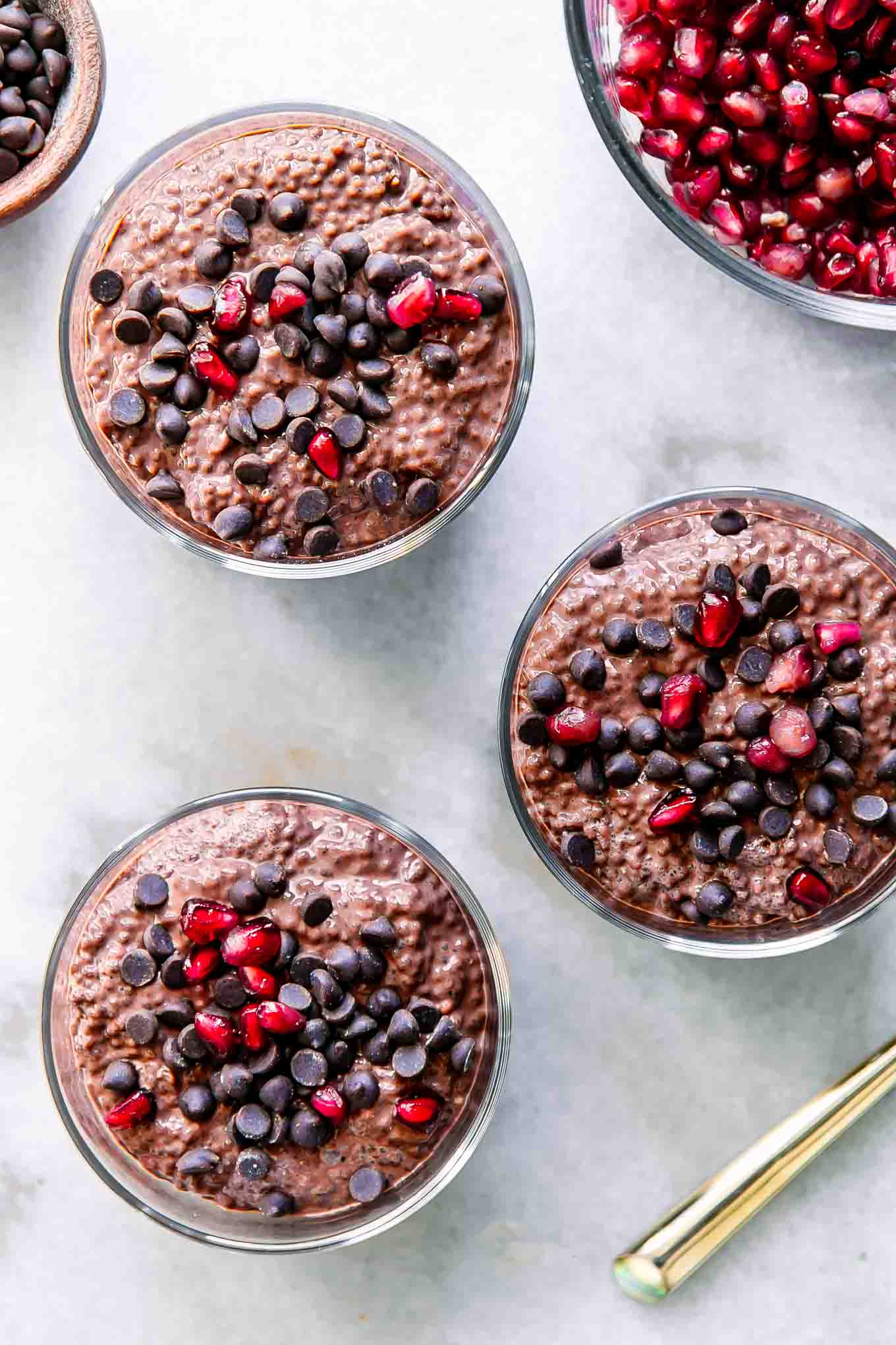 Chocolate Chia Pudding (in a mason jar!) - My Southern Sweet Tooth