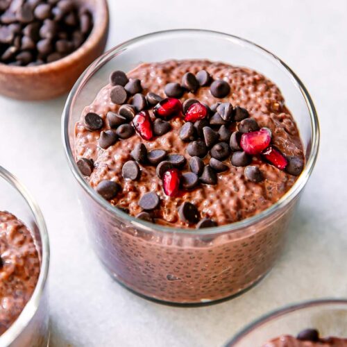 Chocolate Chia Seed Pudding ⋆ Light Dessert or Sweet Snack!
