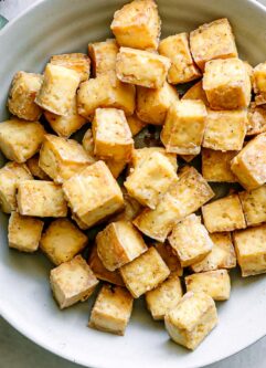 How to Make Crispy Tofu in the Oven ⋆ Fork in the Road